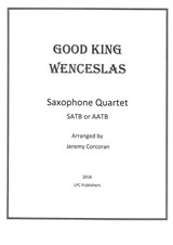 Good King Wenceslas for Saxophone Quartet